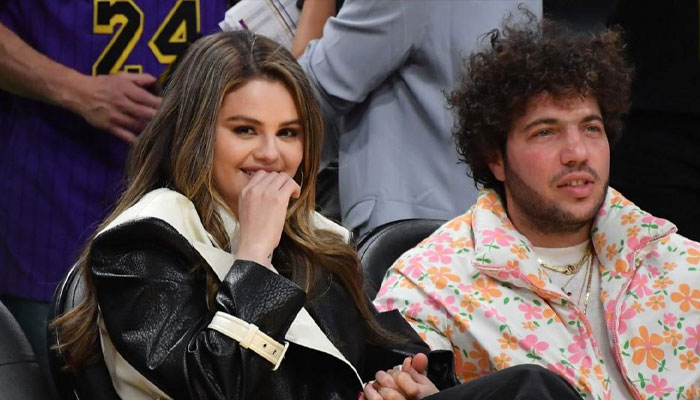 Benny Blanco tries makeup on fiancée Selena Gomez