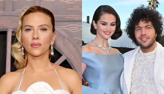 Scarlett Johansson spills on Selena Gomez, Benny Blancos Oscars romance