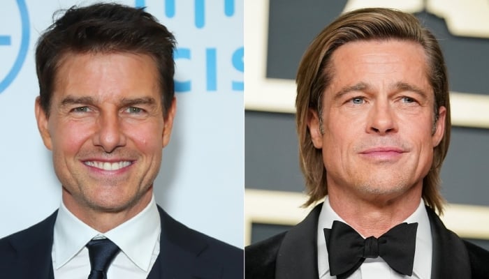 Photo: Tom Cruise hated Brad Pitts youthful Super Bowl looks: Report