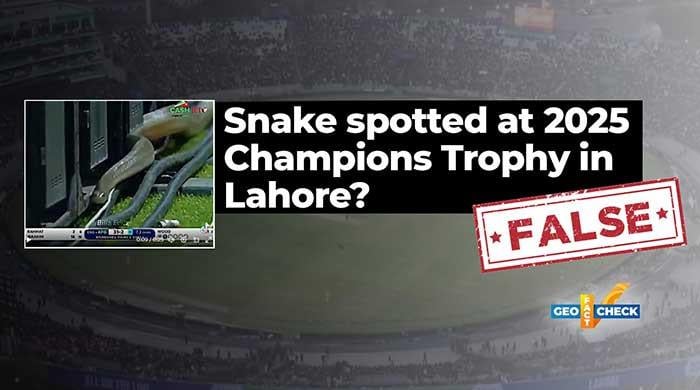 Fact-check: Snake video circulating as Lahore match footage actually from Sri Lanka