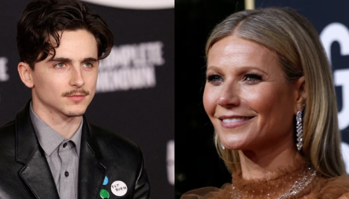 Photo: Gwyneth Paltrow discusses getting intimate with Kylie Jenners beau Timothee Chalamet
