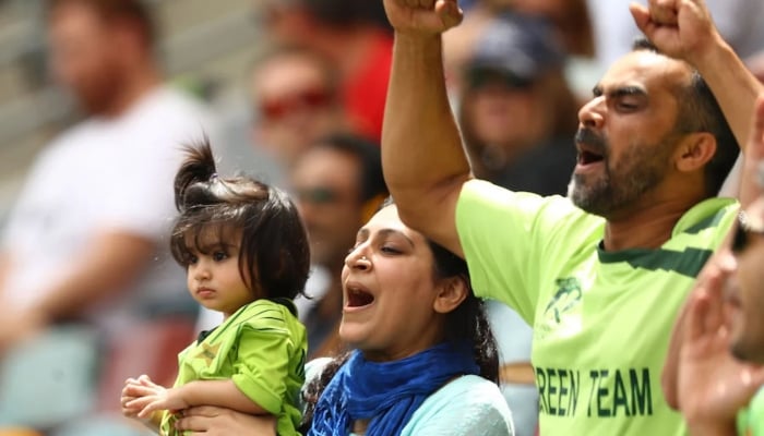 Pakistani cricket fans. — Cricket Australia