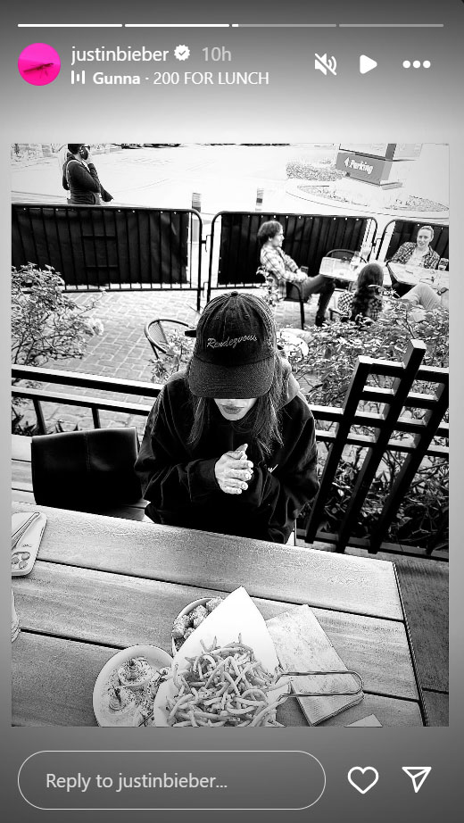 Justin Bieber drops sweet photos of Hailey after disturbing self-hate admission