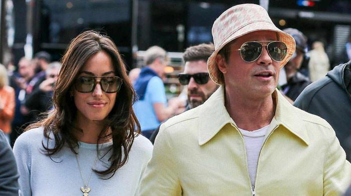 Brad Pitt and Kerry Condon in F1