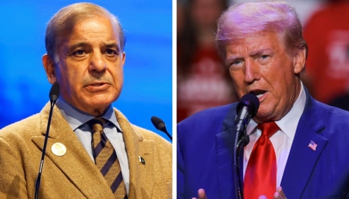 Prime Minister Shehbaz Sharif (left) and US President Donald Trump. — Reuters/File
