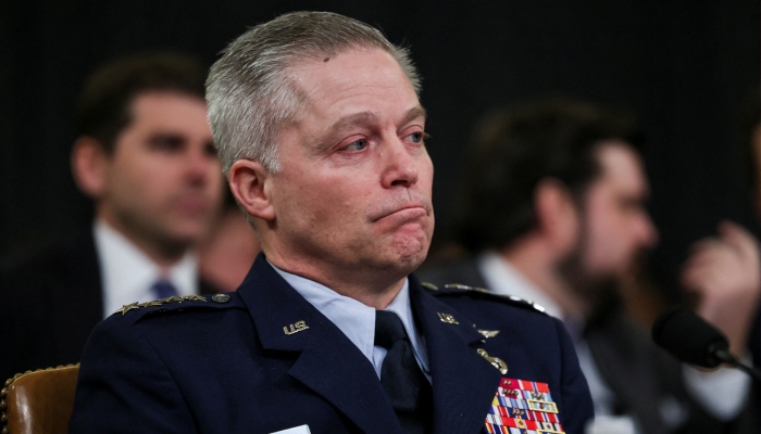 US Air Force General and Director of the National Security Agency (NSA) Timothy Haugh attends a House Intelligence Committee hearing at Capitol Hill in Washington, DC, US, March 26, 2025. — Reuters