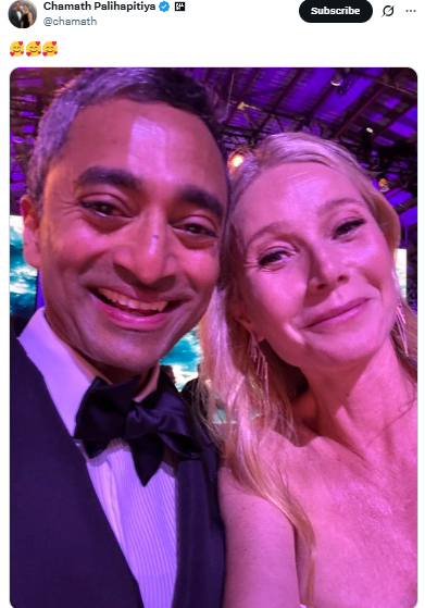 Gwyneth Paltrow spotted with Trump-Donor Venture Capitalist: Source