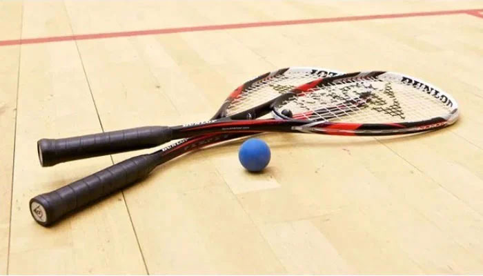 This representational image shows two rackets and a ball. — Radio pakistan/File