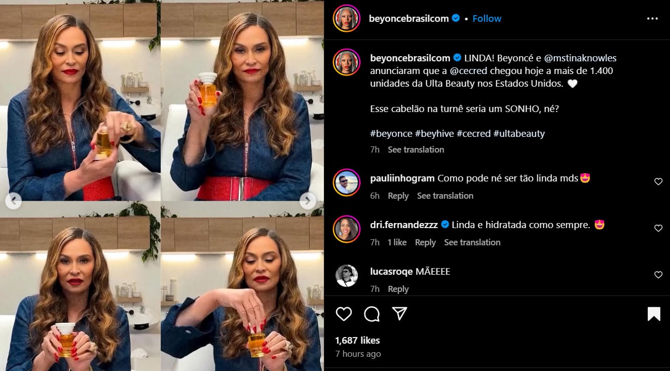 Big update about Beyoncés hairline brand