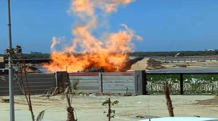 Toxic chemicals found in Korangi Creek fire water sample: report