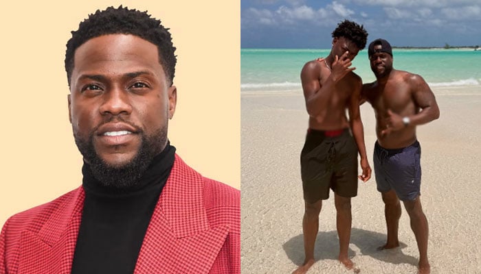 Kevin Hart pokes fun at his son Hendrix’s height with recent snap