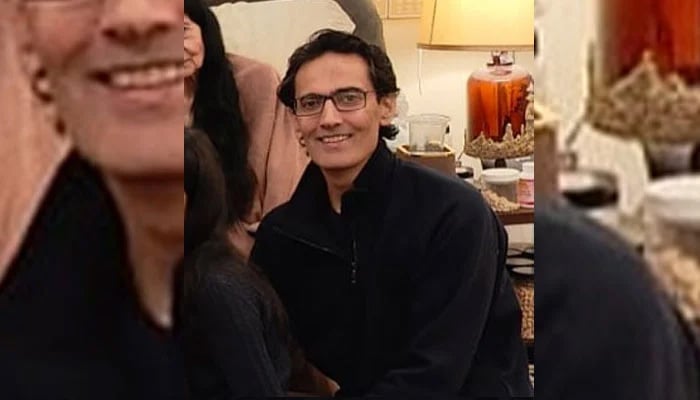 Model and actor Nadia Hussain’s husband Atif Mohammad Khan.— Facebook@NadiaHussainOfficial/File