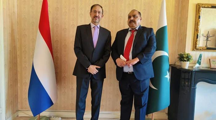 Haider Shah assumes charge as Pakistan's new ambassador to Netherlands