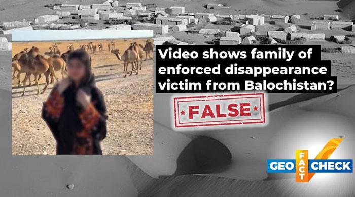 Fact-check: Video shot in Oman falsely linked to families of missing persons in Balochistan