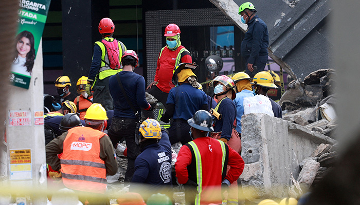 Rescue teams work at the site of the collapsed Jet Set nightclub in Santo Domingo, Dominican Republic, April 9, 2025. — Reuters