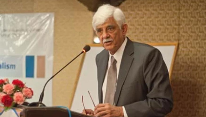 Pakistan Peoples Party (PPP) leader Senator Taj Haider. — Facebook@SenatorTaj