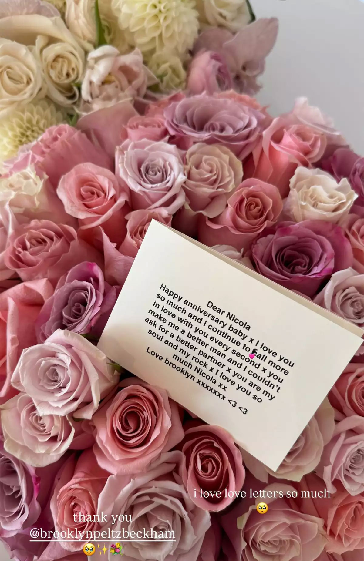 Nicola Peltz and Brooklyn Beckham mark third wedding anniversary