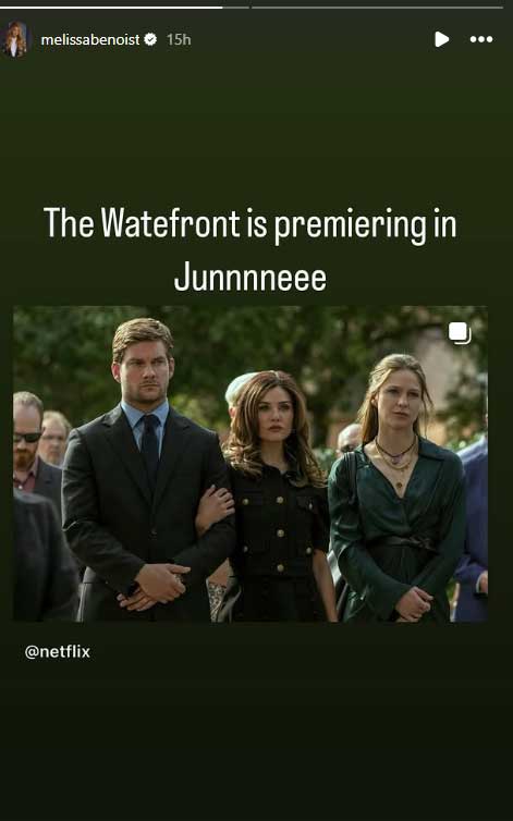 Melissa Benoist shares release date for The Waterfront