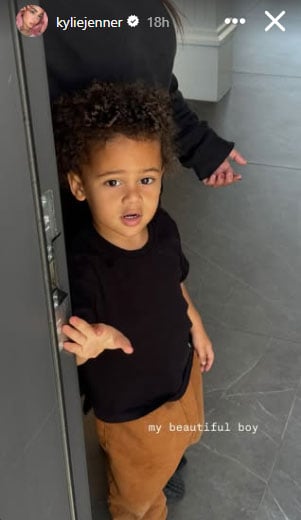 Kylie Jenner shares rare glimpse of son Aire in recent snap