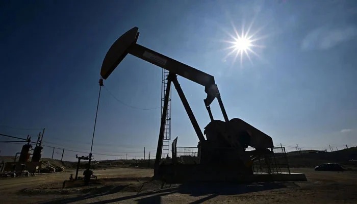 Representational image shows a working oil pumpjack in Taft Kern County, California, US, on September 21, 2023. — AFP