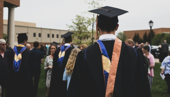 This representational image shows university students at their graduation. — Unsplash