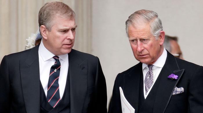King Charles and Prince Andrew