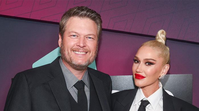 Gwen Stefani and Blake Shelton