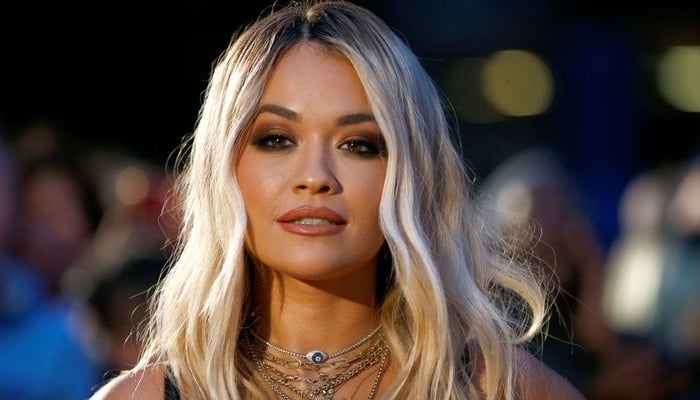 Rita Ora stuns as runaway bride amid Kylie Minogues Tension Tour
