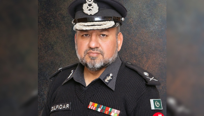 Khyber Pakhtunkhwa Inspector General of Police (IGP) Zulfiqar Hameed. — Facebook/@pakhtunkhwapolice/File