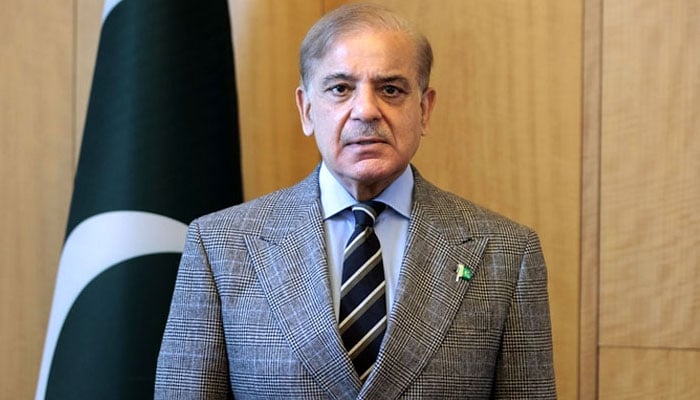 Prime Minister Shehbaz Sharif poses for a photo. — Radio Pakistan/File