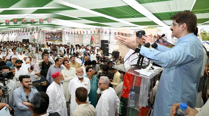 CM Murad labels canal projects 'conspiracy to deprive Sindh of water'