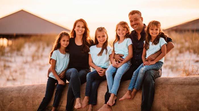Rob Mariano and his family