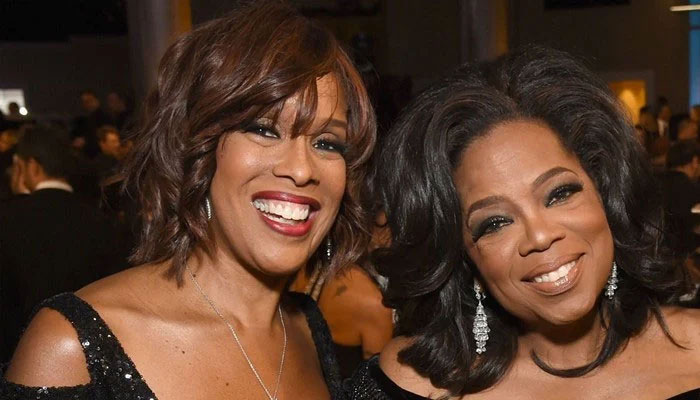 Oprah accused of fake crying seeing BFF Gayle King leave for space