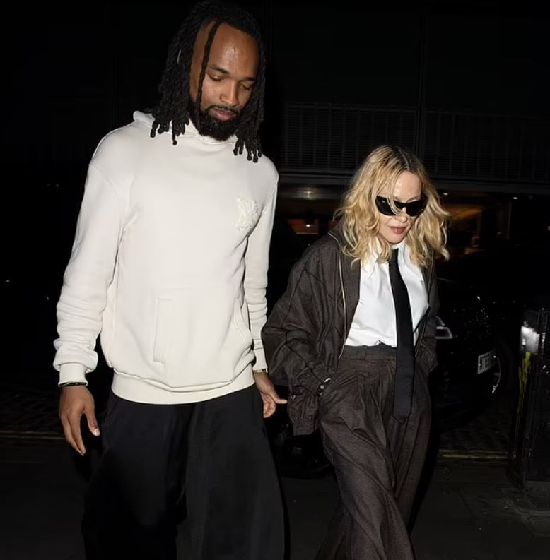 Madonna revisits roots with boyfriend Akeem Morris