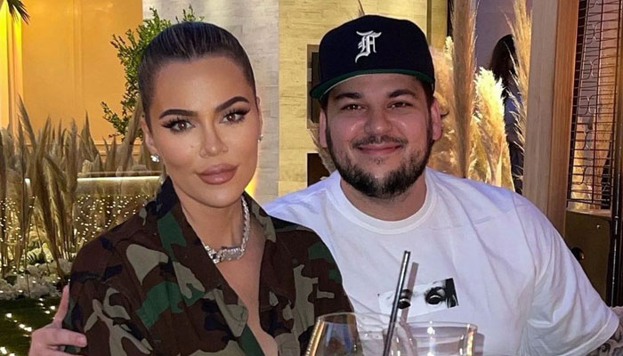 Khloe Kardashian made a rare remark about brother Rob