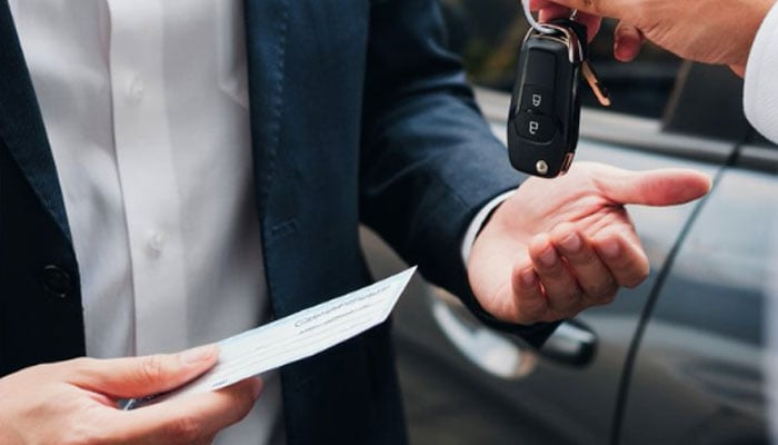 A representational image of a car deal. — X@DubaiPoliceHQ