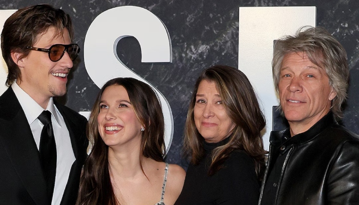 Photo: Jon Bon Jovi happy to offer Millie Bobby Brown guidance: Source