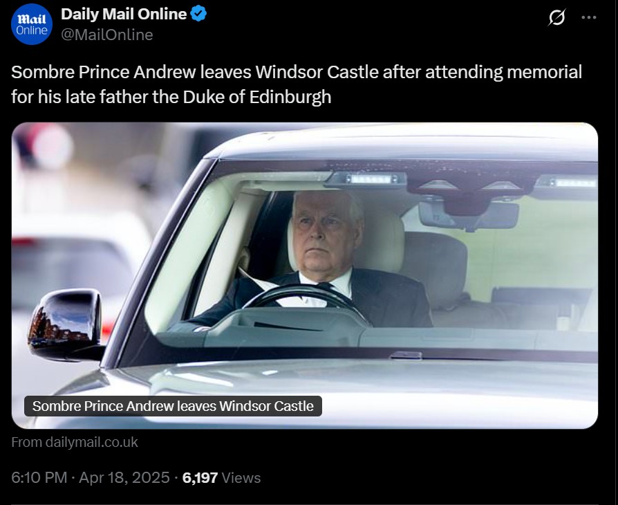 Prince Andrew breaks cover after shocking claims by accuser Virginia Giuffre