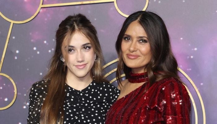 Salma Hayek Pinault praises daughter Valentina for her being beauty guru