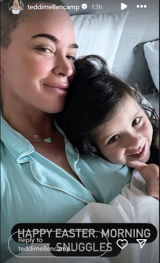 Teddi Mellencamp celebrates holiday with kids despite stage 4 cancer fight