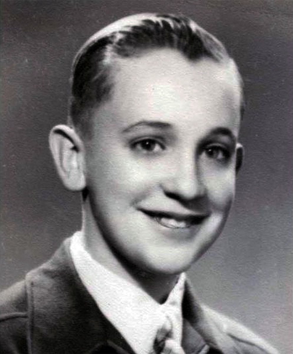 Undated picture taken in Buenos Aires, released by Clarins journalist Sergio Rubin, of the then child Jorge Mario Bergoglio. — AFP