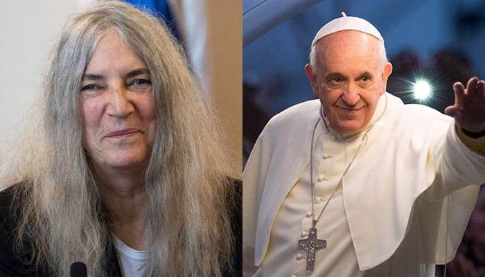 Patti Smith mourns loss of Pope Francis