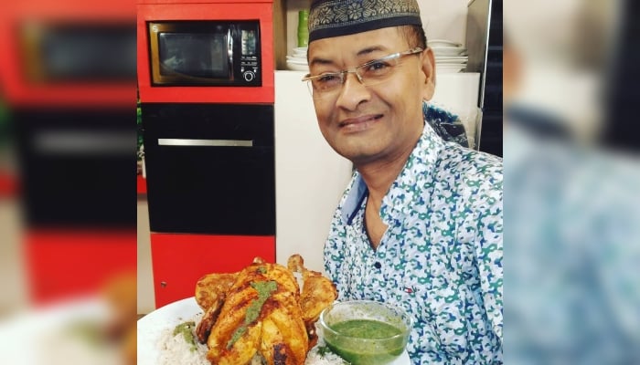 An undated image of Chef Zakir Hussain. — Instagram/@chefzakirofficial_