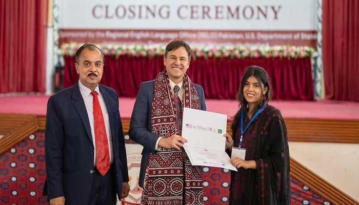 US Consul General Scott Urbom recently completed an official visit to Hyderabad. — US Consulate General Karachi