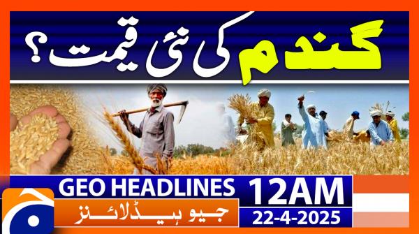 Geo News 12 AM Headlines | 22 April 25