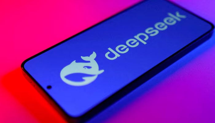 The DeepSeek logo is seen in this illustration taken on January 29, 2025. — Reuters