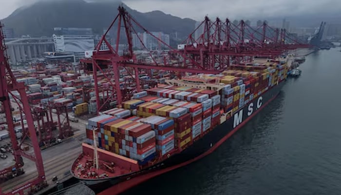 A general view shows container terminal in Hong Kong, China, April 23, 2025. — Reuters