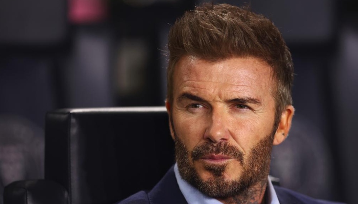 Photo: David Beckham expresses uneasiness over natural process: Source