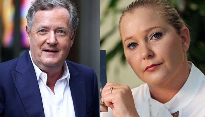 Piers Morgan finally reacts to Virginia Giuffres death