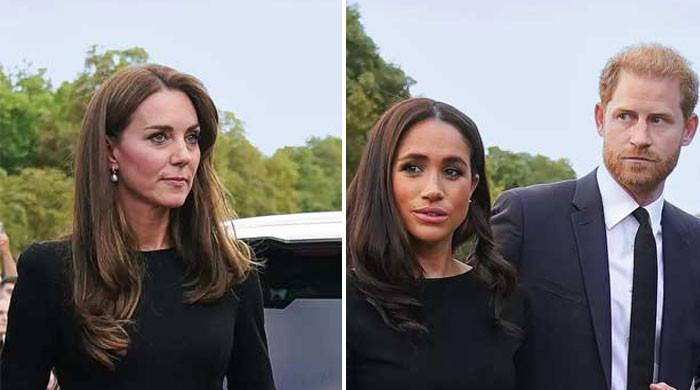 Meghan Markle and Kate Middleton